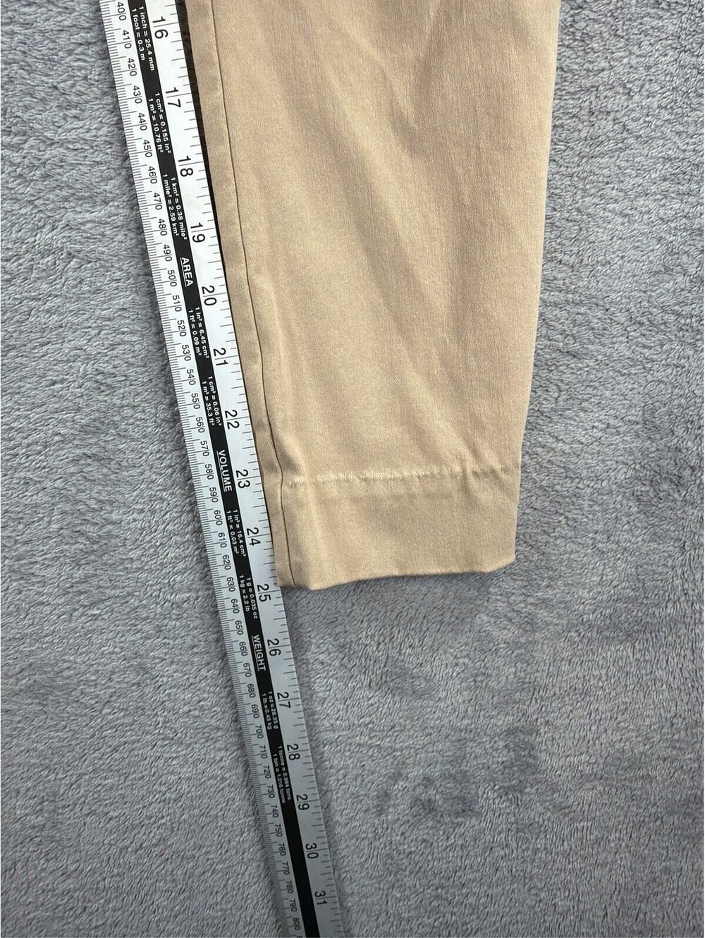 White House Black Market Women's Beige Dress Pants Size 4R - Picture 8 of 15